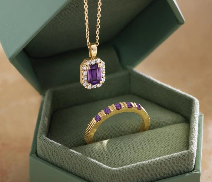 February Birthstone Amethyst At Sparkles Jewelry