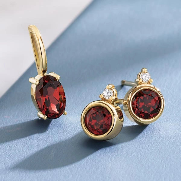 Garnet At Sparkles Jewelry
