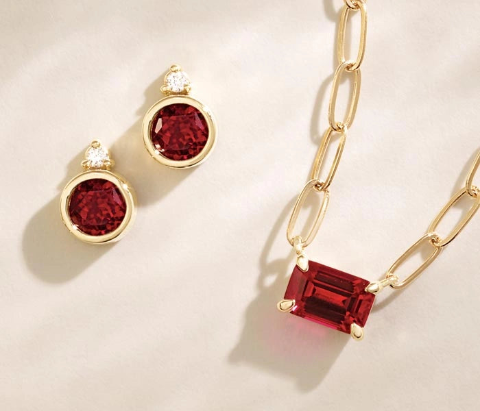 July Birthstone Ruby At Sparkles Jewelry