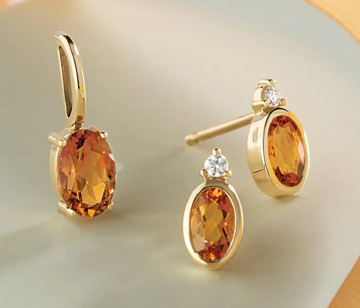 November Bisthstone Citrine At Sparkles Jewelry