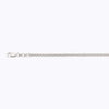 14k 2.5mm White Gold Venetian Box 16" Chain Necklace (Available in Lengths 7" - 30")