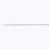 14k 1.5mm White Gold Venetian Box 16" Chain Necklace (Available in Lengths 7" - 30")
