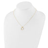 Leslie's 10K Polished Circle Necklace