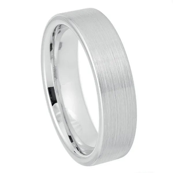 Platinum-plated (ion-plating*) White Tungsten 8mm