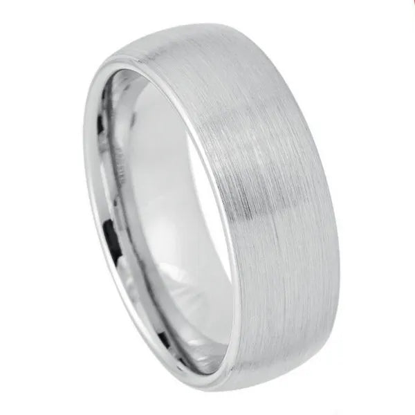 Platinum-plated (ion-plating*) White Tungsten 8mm