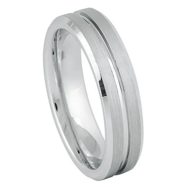 Platinum-plated (ion-plating*) White Tungsten 6mm