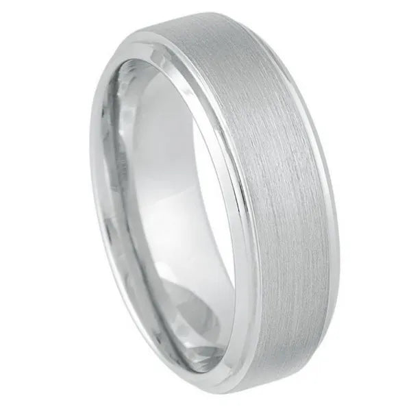 Platinum-plated (ion-plating*) White Tungsten 8mm