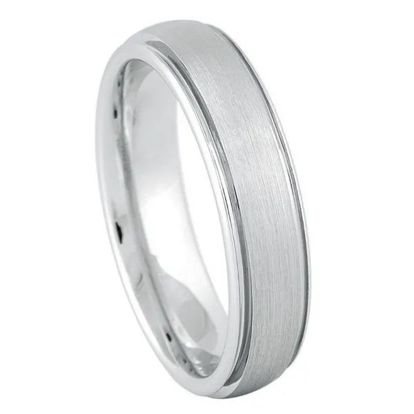 Platinum-plated (ion-plating*) White Tungsten 6mm