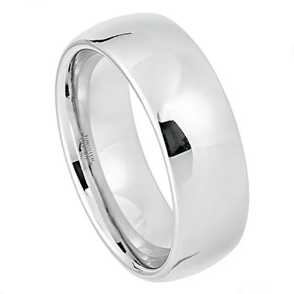 Platinum-plated (ion-plating*) White Tungsten 8mm