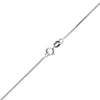 14k White Gold Box 050 Gauge 16" Chain Necklace (Available in Lengths 7" - 30")