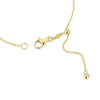 Dangling Hearts Bolo Bracelet in 14K Yellow Gold-Plated Sterling Silver