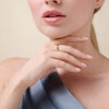 Mini-Link Stackable Ring in 14K Yellow Gold-Plated Sterling Silver