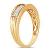 14k 0.50ct Men's Band