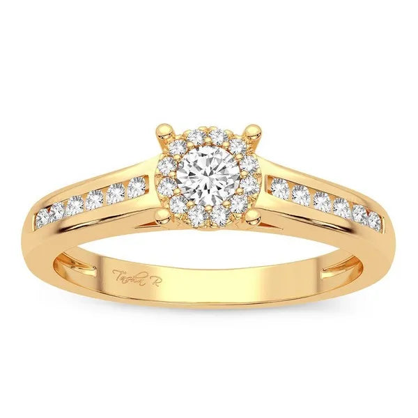 14k 0.35ct Diamond Ring