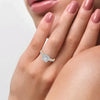 14k 0.21ct Diamond Ring