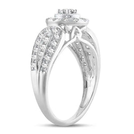14k 1.00ct Diamond Engagement Ring