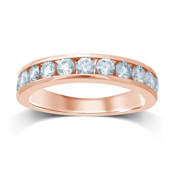 14k 0.52ct Diamond Band (11 Diamond Stones)