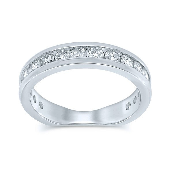 14k 1.00ct Diamond Band (18 Diamond Stones)