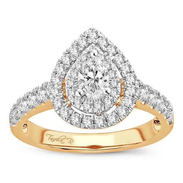 14k 1.00ct Engagement Ring