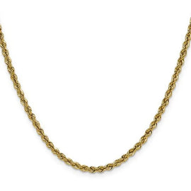 Leslie's 10k 3mm Solid Regular Rope Chain