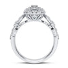 14k 0.63ct Diamond Engagement Ring