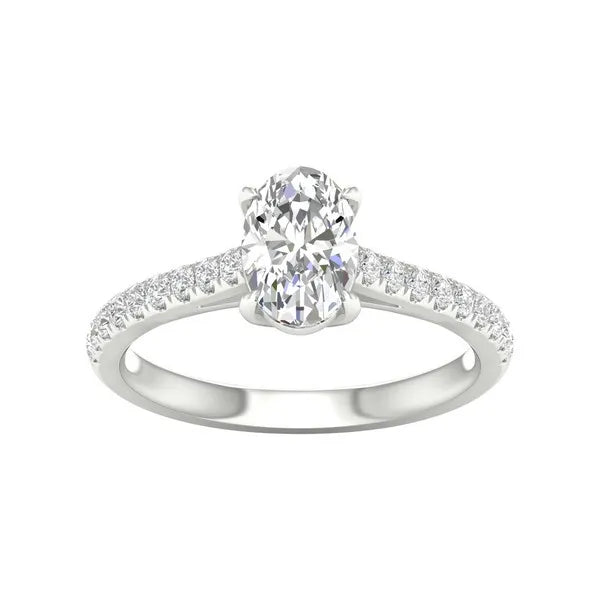 14k 1.75ct Certified Lab Grown Diamond Ring ( IGI Certified )