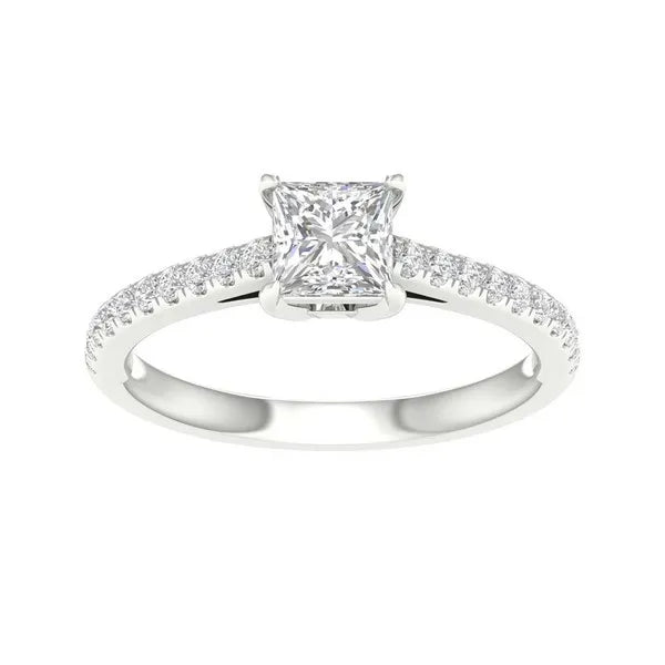 14k 1.25ct Certified Lab Grown Diamond Ring ( IGI Certified )