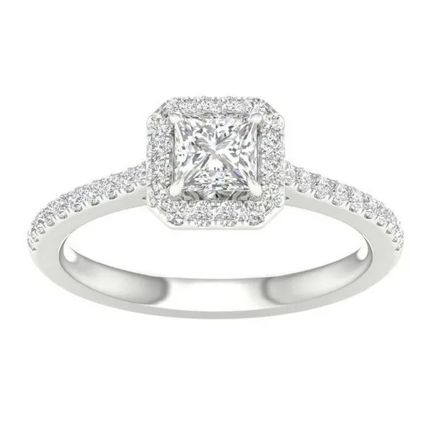 14k 2.25ct Certified Lab Grown Diamond Ring ( IGI Certified )