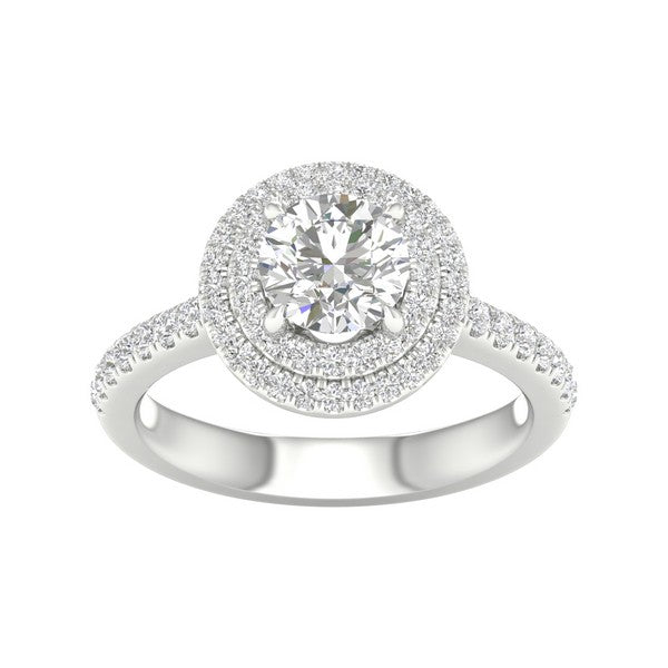 14k 2.00ct Certified Lab Grown Diamond Ring ( IGI Certified )