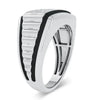 10k 0.25ct Diamond Mens Ring