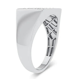 10k 0.20ct Diamond Mens Ring