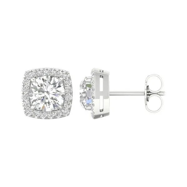 14k 2.25ct Certified Lab Grown Diamond Earrings ( IGI Certified )