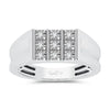10k 0.15ct Diamond Men's Ring