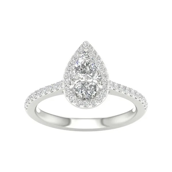 14k 2.25ct Certified Lab Grown Diamond Ring ( IGI Certified )
