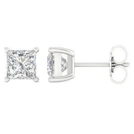 14k 0.50ct Certified Lab Grownstud Earrings