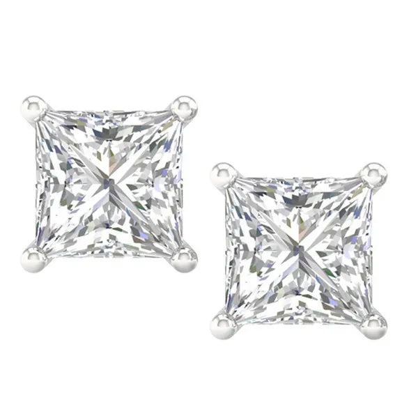 14k 0.50ct Certified Lab Grownstud Earrings