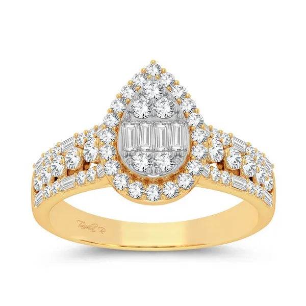 14k 0.75ct Engagement Ring