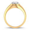 14k 2.00ct Certified Lab Grown Men's Ring