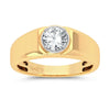 14k 1.00ct Lab Grown Diamond Men's Ring