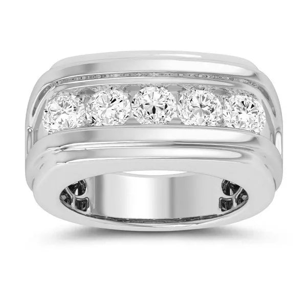14k 2.00ct Certified Lab Grown Men's Ring
