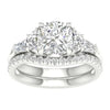 14k 2.93ct Lab Grown Engagement Ring
