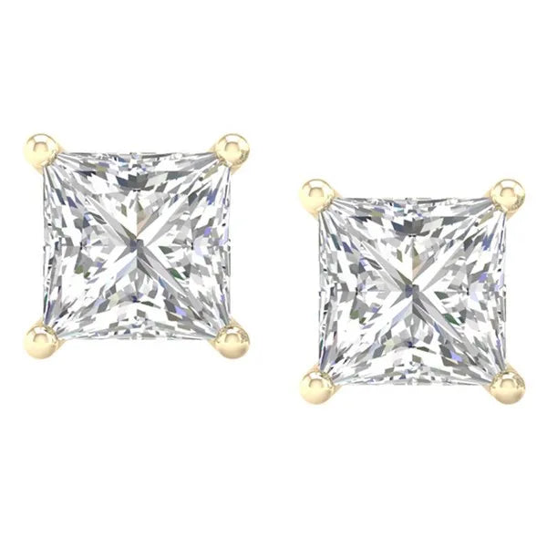 14k 1.00ct Certified Lab Grown Diamond Earrings