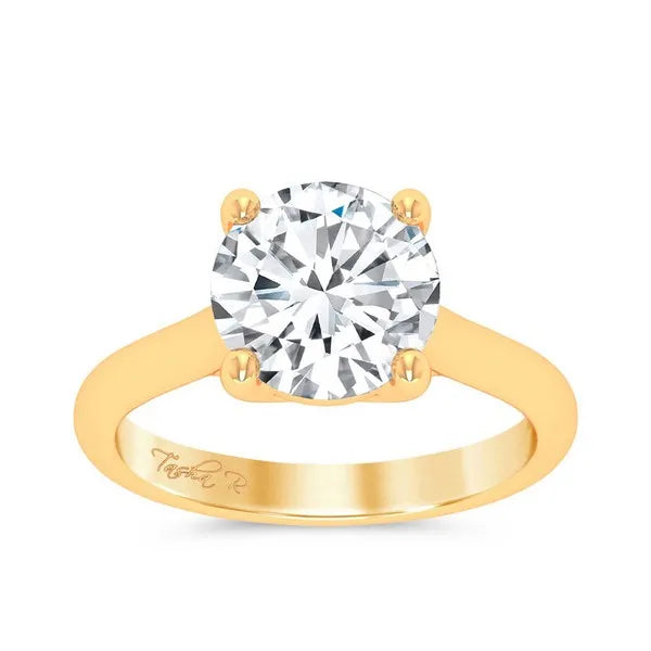 14k 3.00ct Certified Lab Grown Engagement Ring