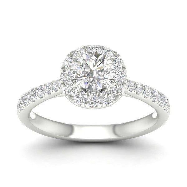 14k 1.00ct Lab Grown Diamond Engagement Ring