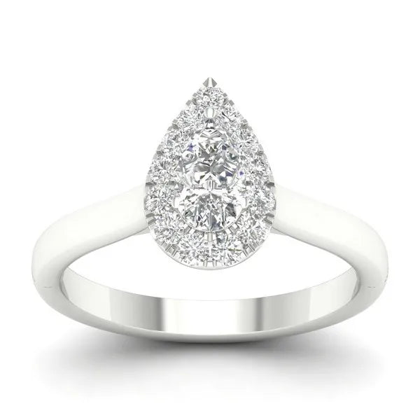 14k 0.75ct Lab Grown Diamond Engagement Ring