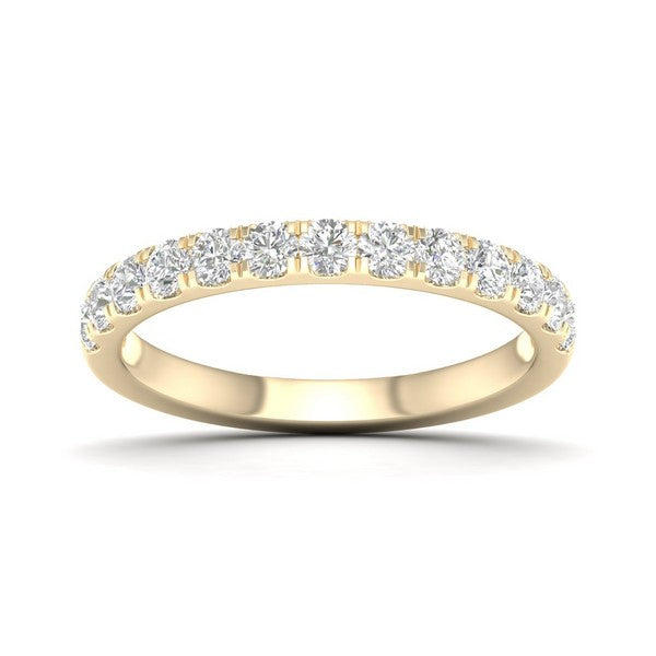14k 0.50ct Lab Diamond Band