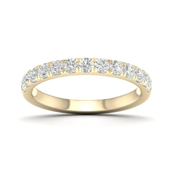14k 0.50ct Lab Diamond Band