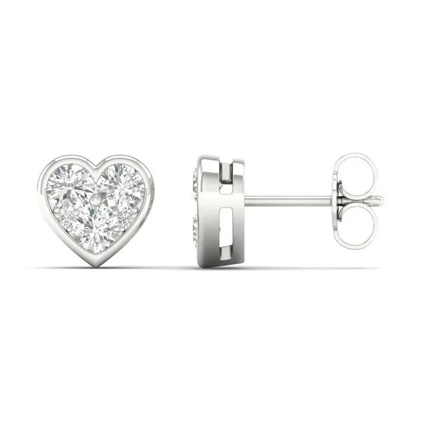 14k 1.00ct Lab Diamond Earring