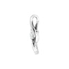 14K White 1/3 ctw Natural Diamond Pendant
