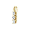 14K Yellow 5/8 ctw Natural Diamond Pendant